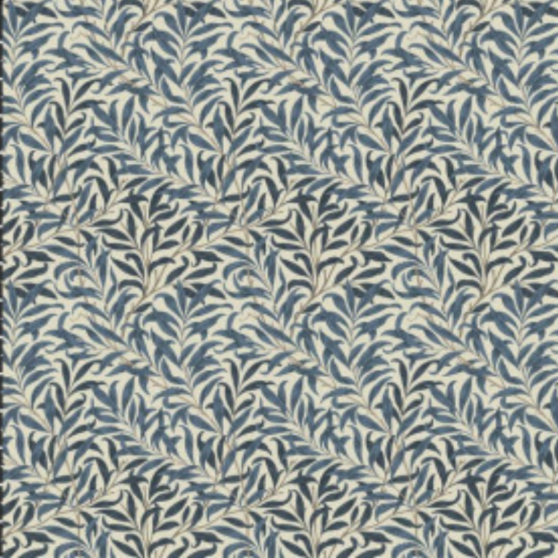 0T morris and co standen navy feuill bleu stof Free Spirit 7000-244