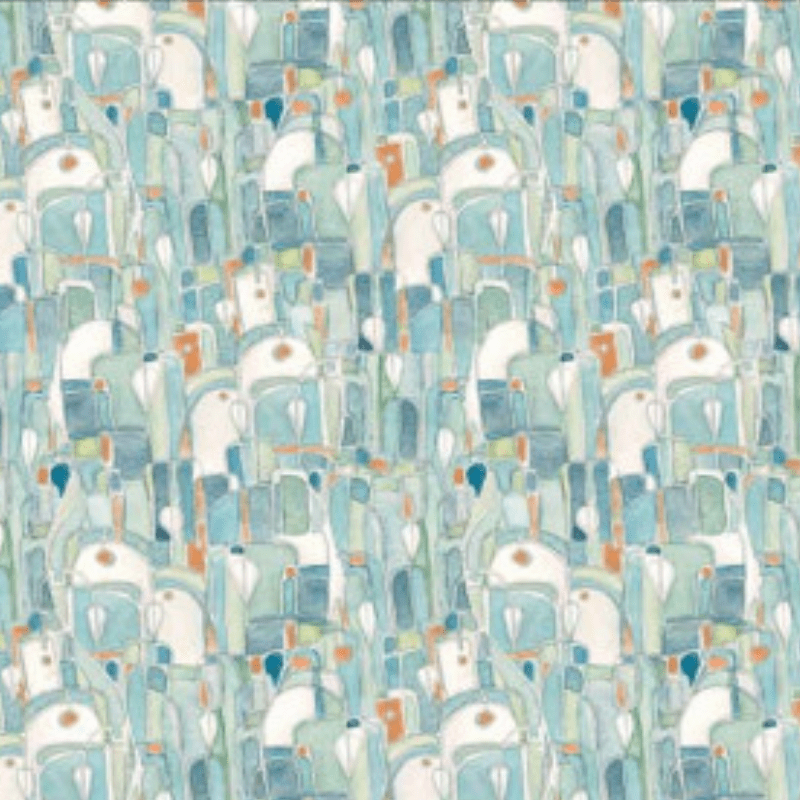 0T shell rummell touchstones digital peintu aqua stof 7056-188-min